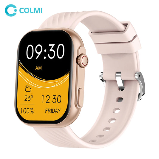 COLMI P30 Plus – 2.01" Smartwatch for Men & Women | Voice Calls, 100+ Sports Modes & Full Health Monitor