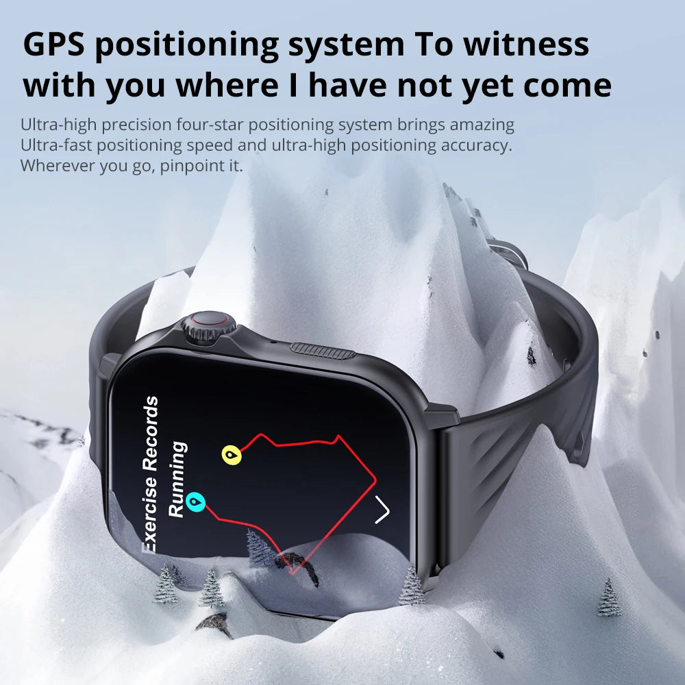2025 COLMI P82 GPS Smart Watch 2.13" AMOLED HD Display Built-in GPS  Make/Receive Phone Calls Smartwatch For Men Women