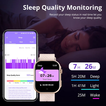 COLMI P30 Plus – 2.01" Smartwatch for Men & Women | Voice Calls, 100+ Sports Modes & Full Health Monitor